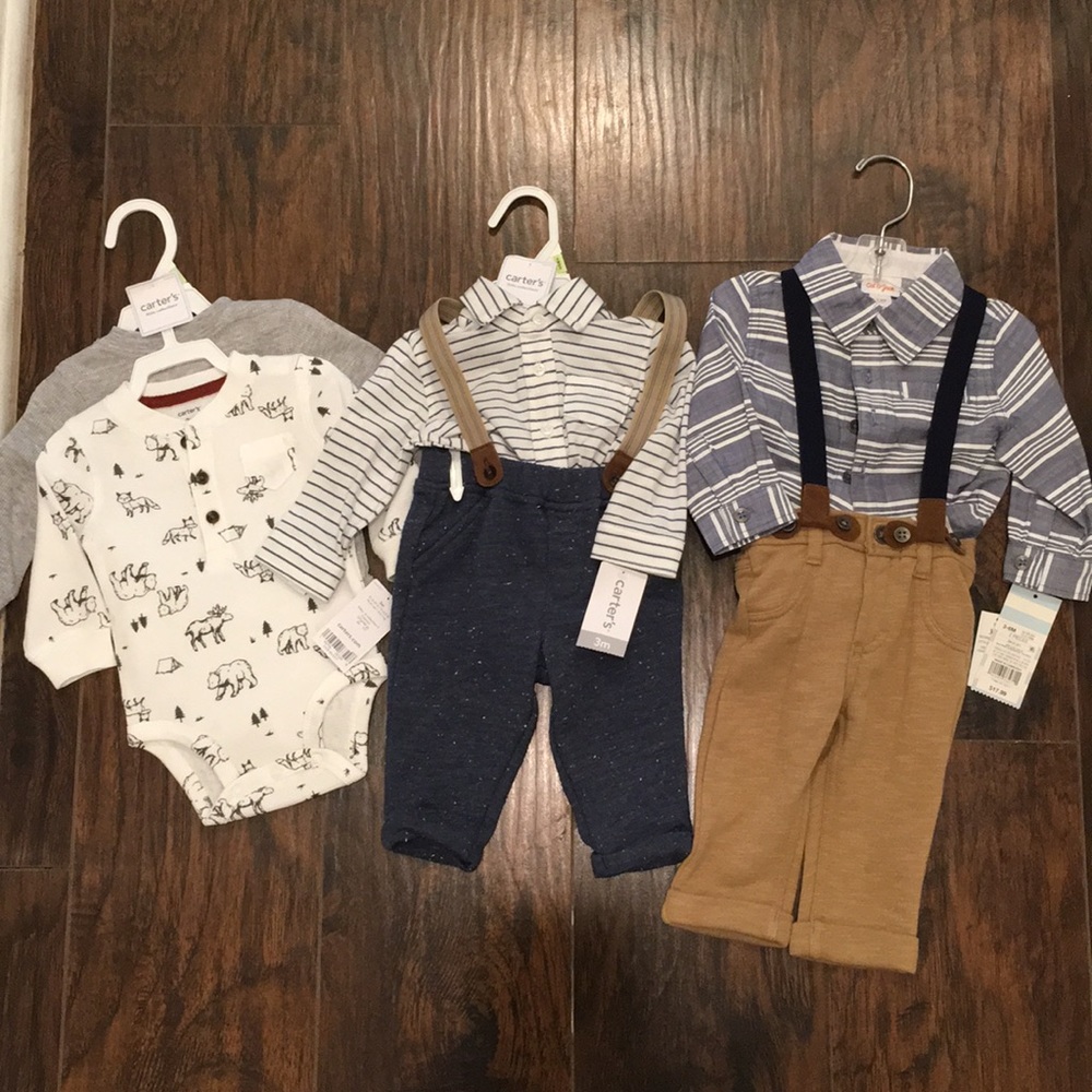 Baby Boy 3 Month Bundle Carter’s, Cat & Jack NWT
